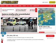 Tablet Screenshot of gfx.aftonbladet.se